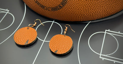 On the Court Keychain-Round