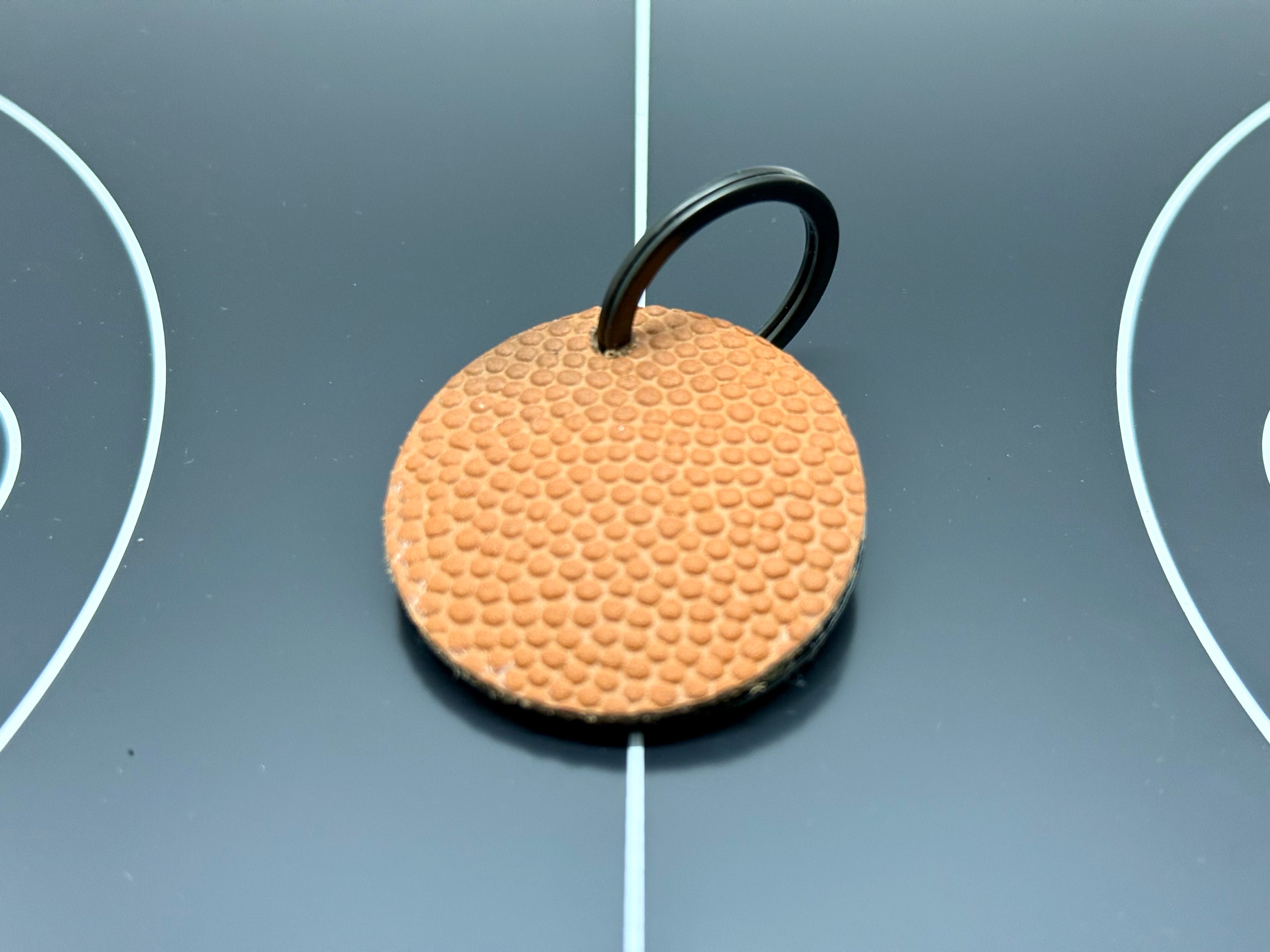 On the Court Keychain-Round